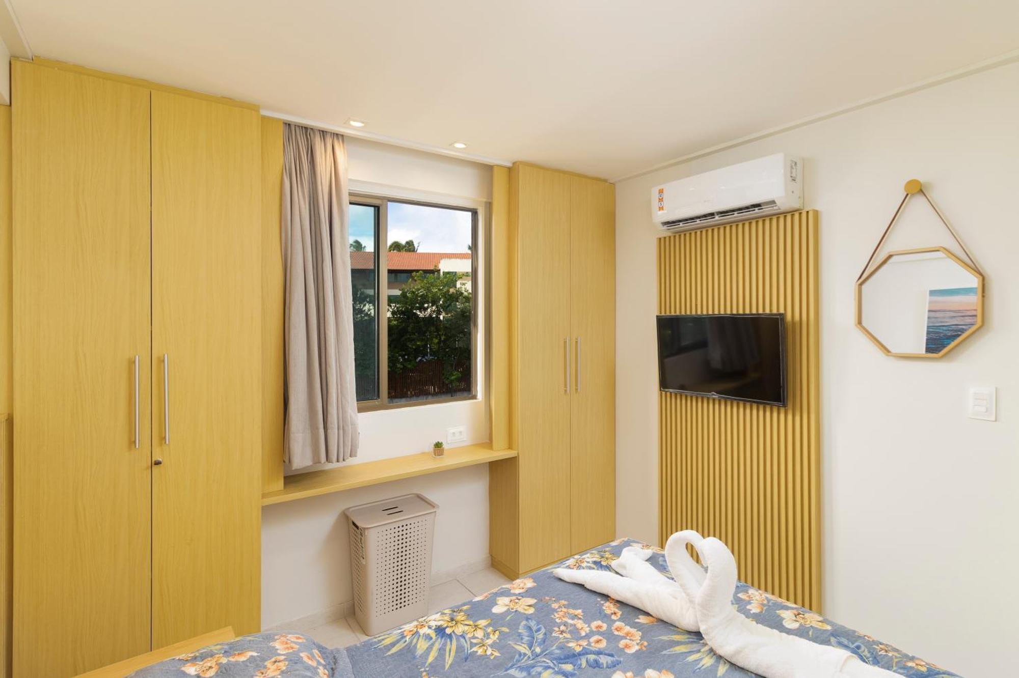 Flat Beach Class Muro Alto - Porto De Galinhas 02 Quartos Bagian luar foto